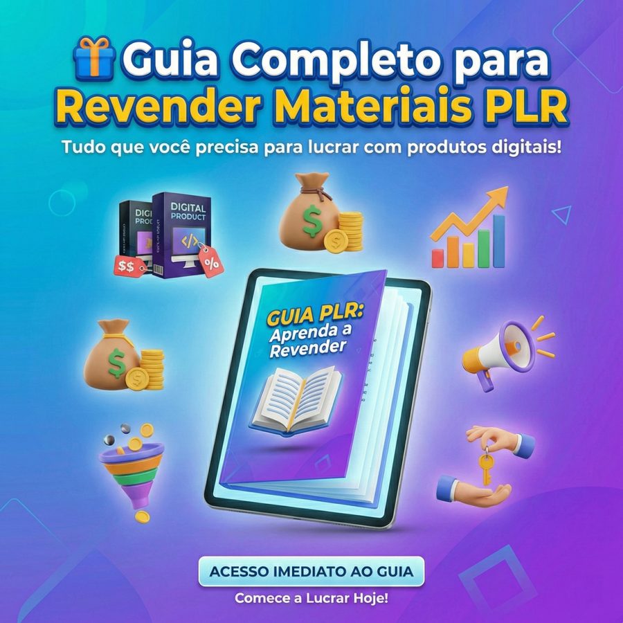 🎁 Guia Completo para Revender PLR